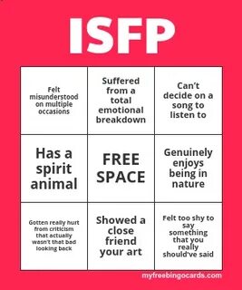 Isfp личность