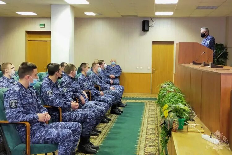 Проверка сотрудников росгвардии