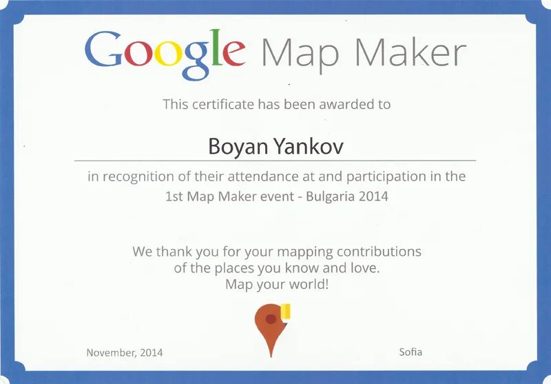 Goggle Certificate. Google Certification. Certificate from Google. Makers сертификат.