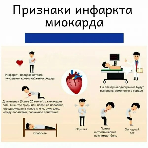 Какие симптомы приступа. Основные признаки инфаркта миокарда. основные симптомы инфаркта миокарда. ранние симптомы инфаркта миокарда. основные симптомы при инфаркте миокарда.