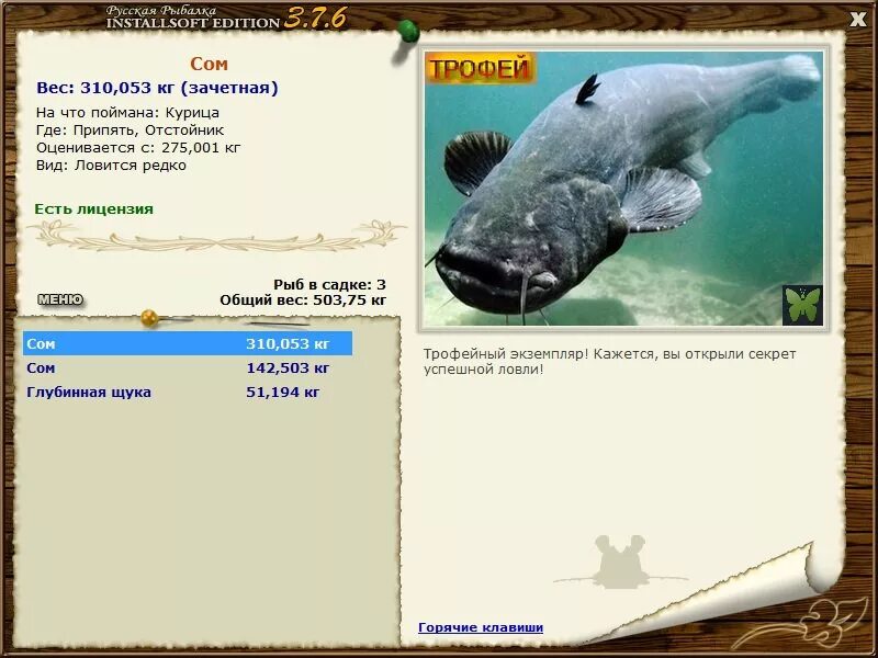 Русская рыбалка игра installsoft
