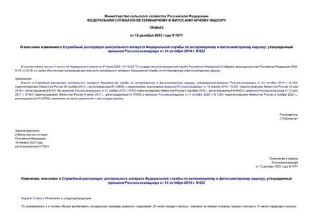 Указ 147 от 29.02 2024