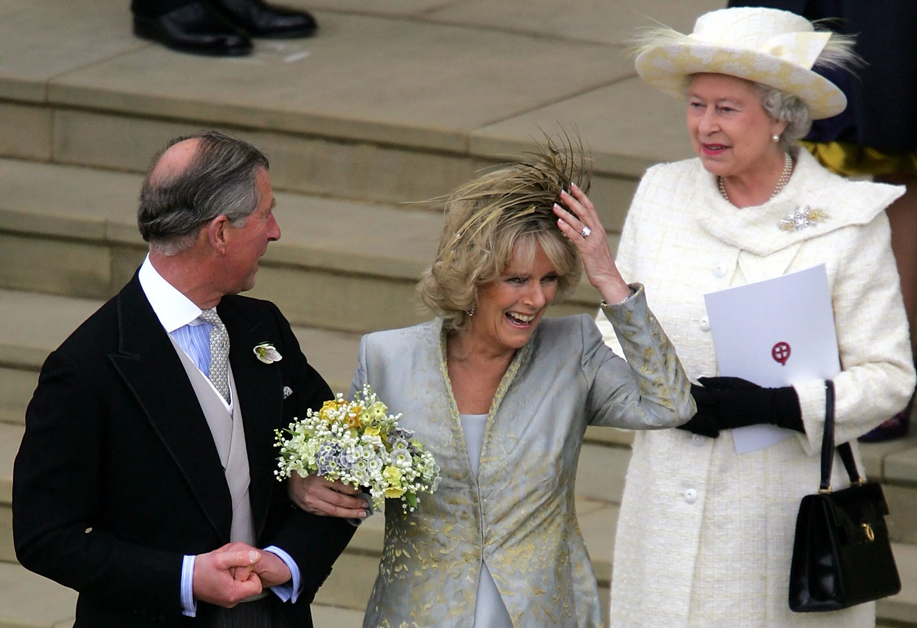 Свадьба принца Чарльза и Камиллы Паркер-Боулз. Свадьба Чарльза и Камиллы Паркер Боулз.