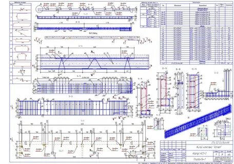 Tekla чертежи