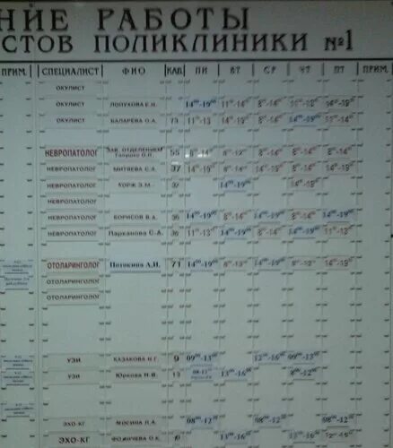 расписание врачей детской поликлиники подольск 1. график работы стоматолога терапевта. расписание поликлиники 1. график работы терапевтов поликлиники 1. расписание приема врачей.