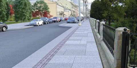 Элементы пешеходной дорожки