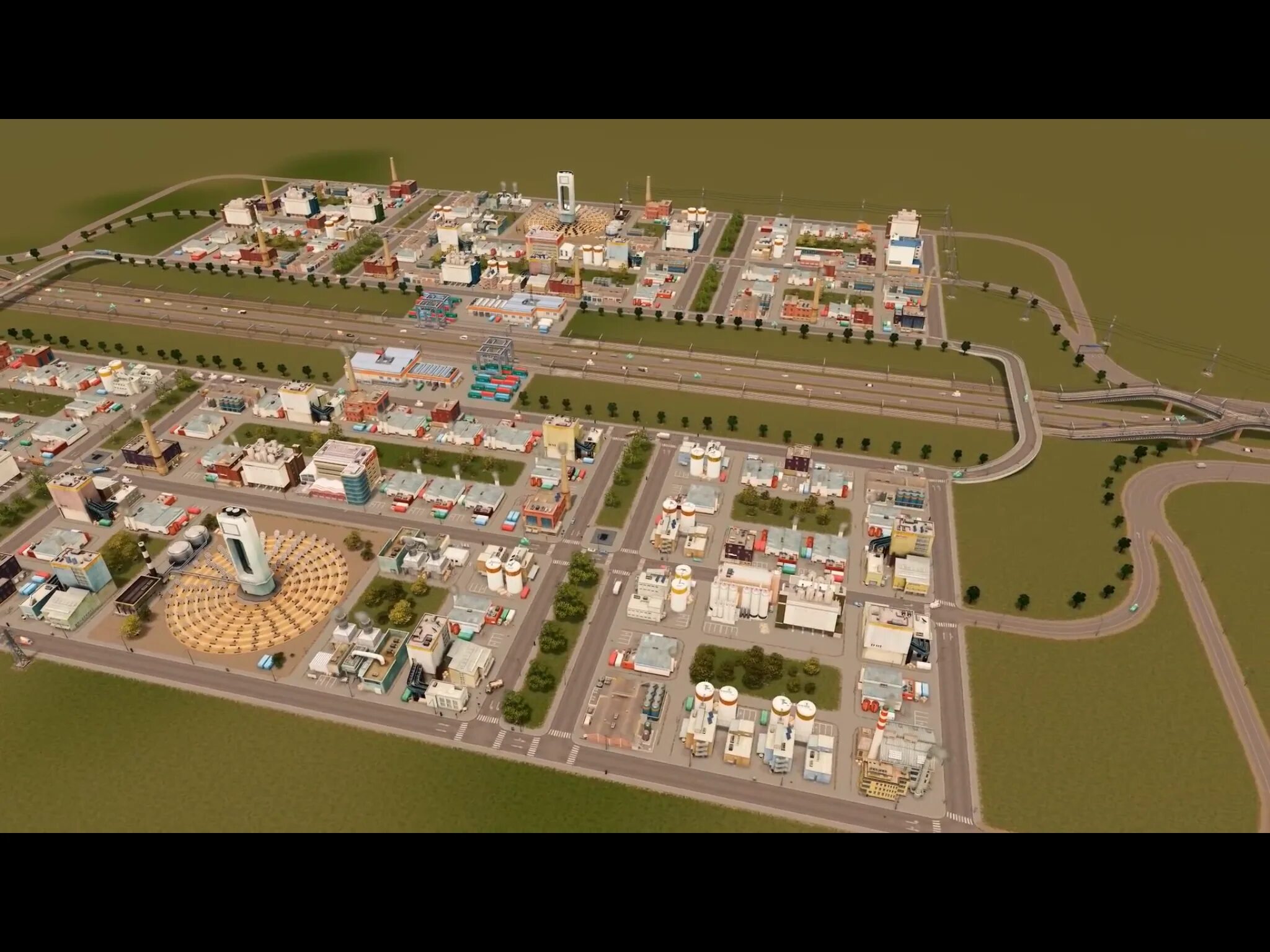 Промзона cities skylines. Симсити скайлайн. Сити скайлайн идеальный город. Климатологическая станция cities skylines. Сити скайлайн промзона.