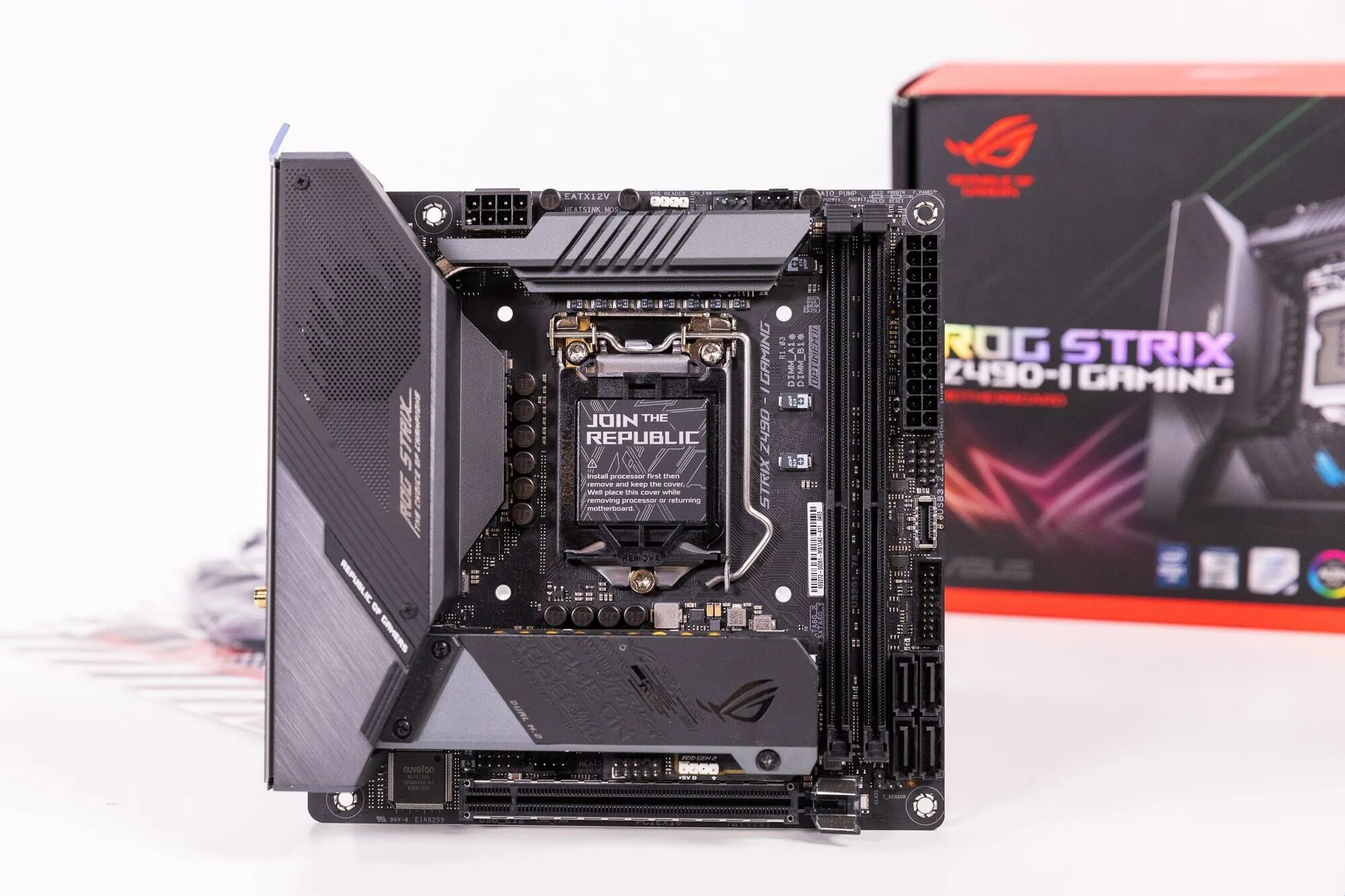 материнская плата strix z490. Rog strix z490-i gaming. Asus rog strix z490-h gaming. Asus z490i. Asus strix z490 i gaming.