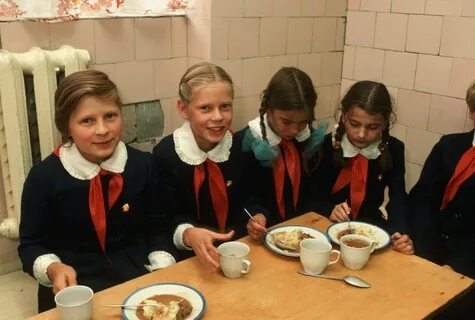 Школьная еда 100 лет назад