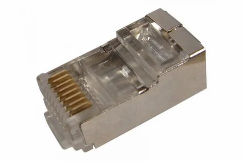 8p8c розетка экранированная
