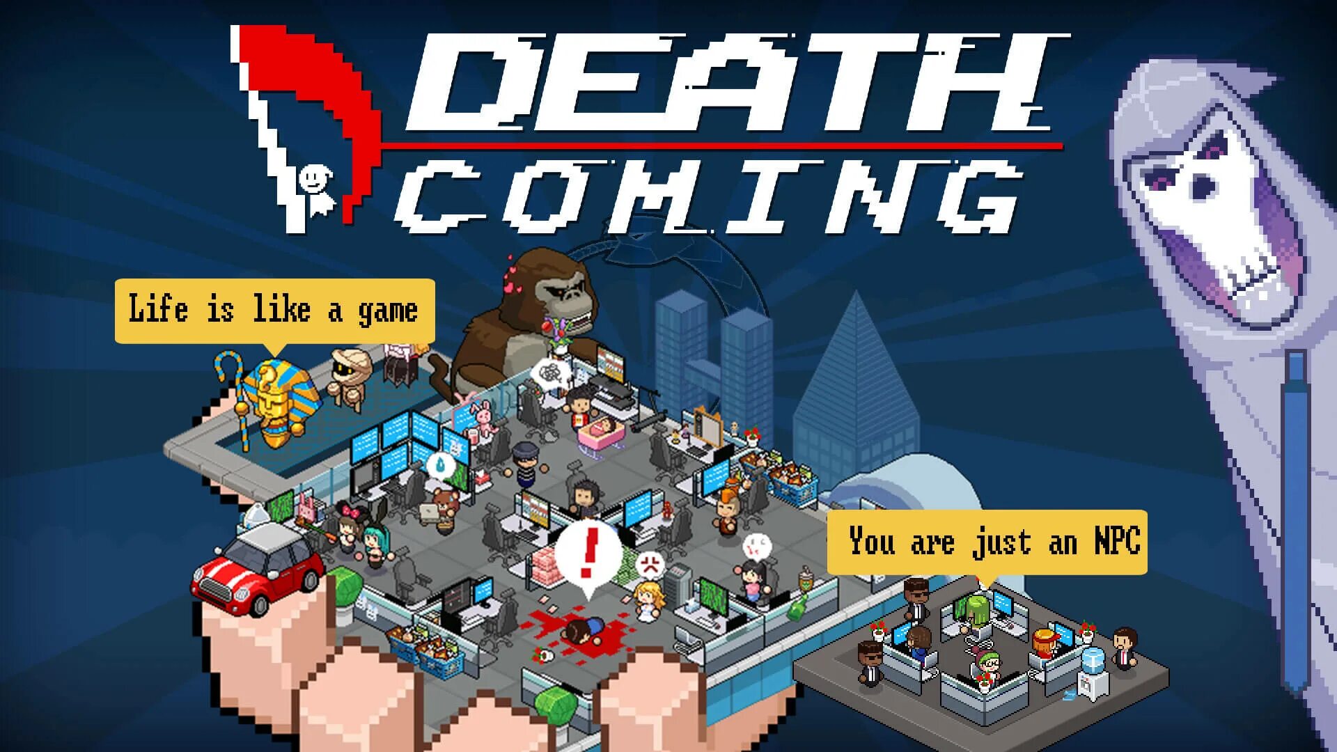 Dead coming. Death comes. Death Death игра. Epic games death