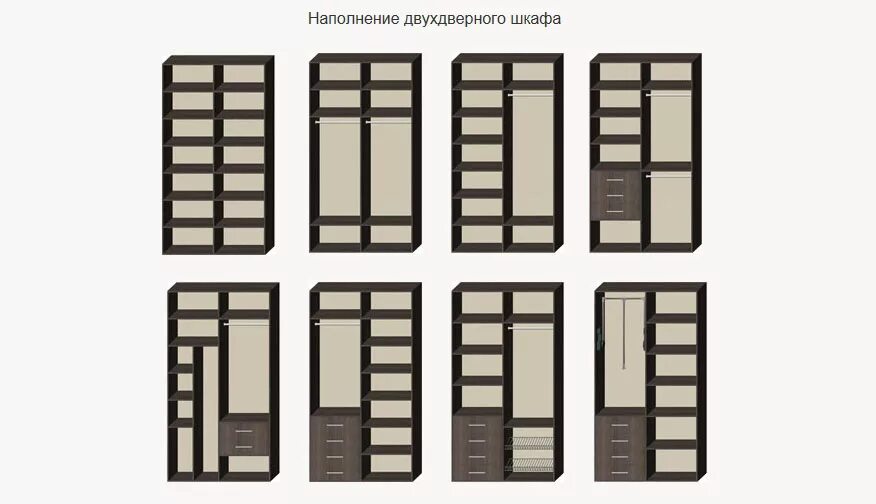 Варианты наполнения прихожей