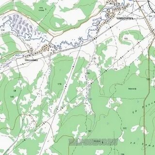 Топографическая карта орска