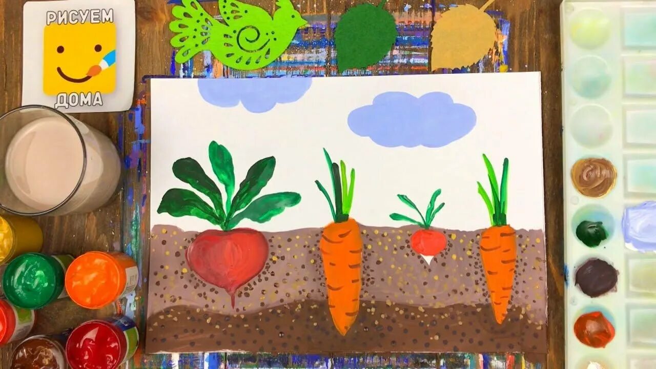 Тема сад огород в подготовительной группе. Рисование овощи на грядке. Аппликация овощи на грядке. Рисование для детей овощи на грядке. Рисование огород с детьми.