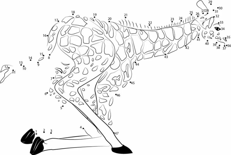 Раскраска по точкам Жираф. Соедини по точкам жирафа. Рисунок по точкам Жираф. Жираф рисунок по точкам для детей.