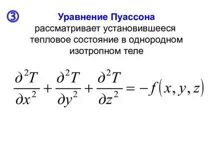 Уравнение лапласа