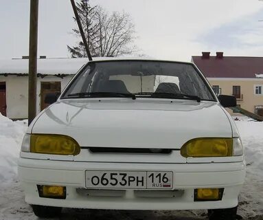 Ваз 2114 желтая