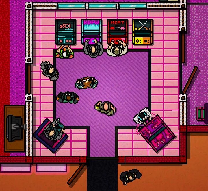 Hotline miami mods. Hotline Miami 2. Уровни Хотлайн Майами 2. Комната Хотлайн Майами 1. Комнаты в Хотлайн Майами 2.