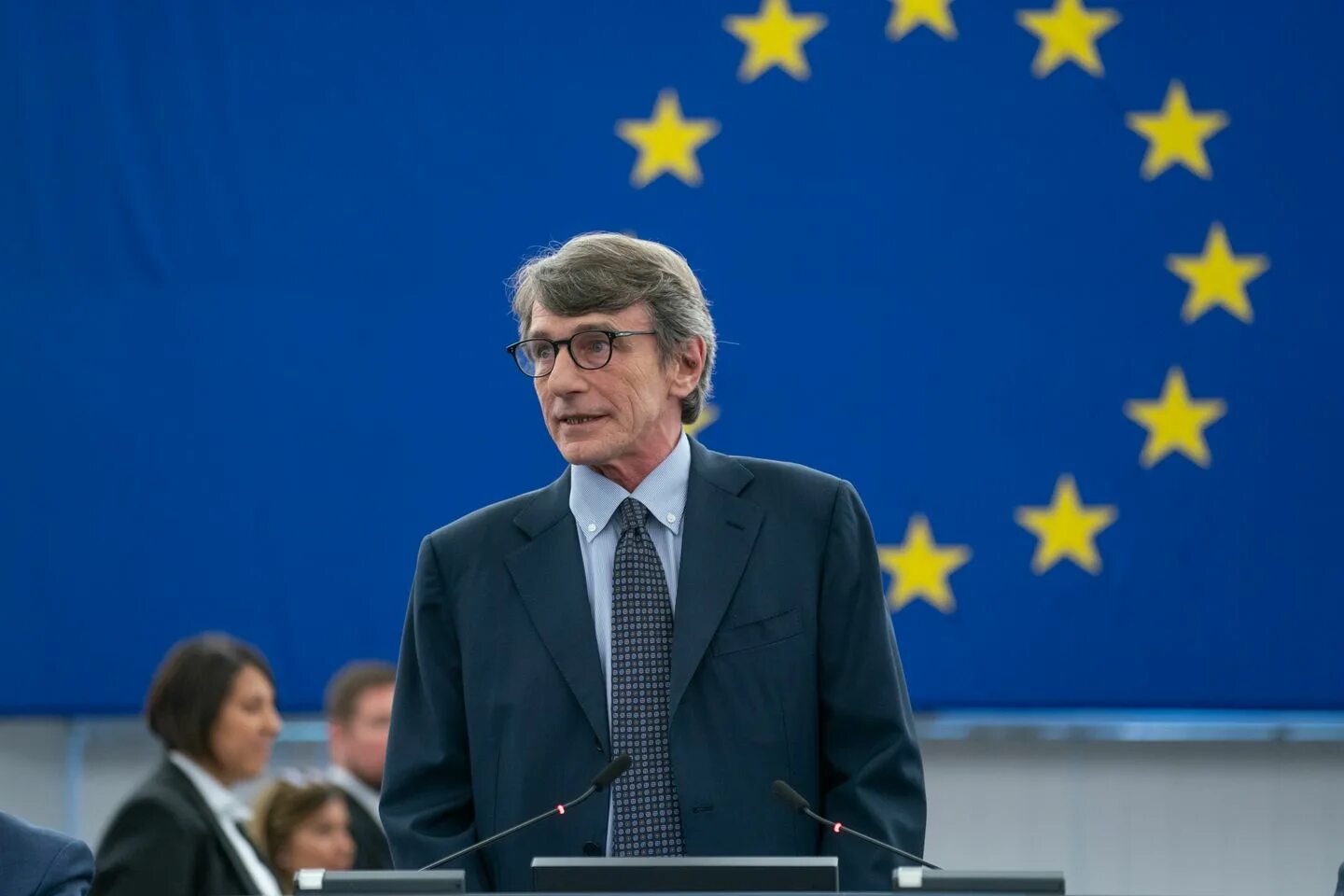 Выступление в европарламенте