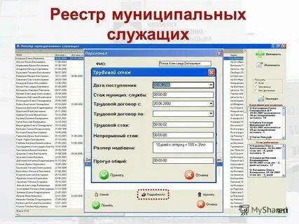 Реестр муниципальных информационных систем