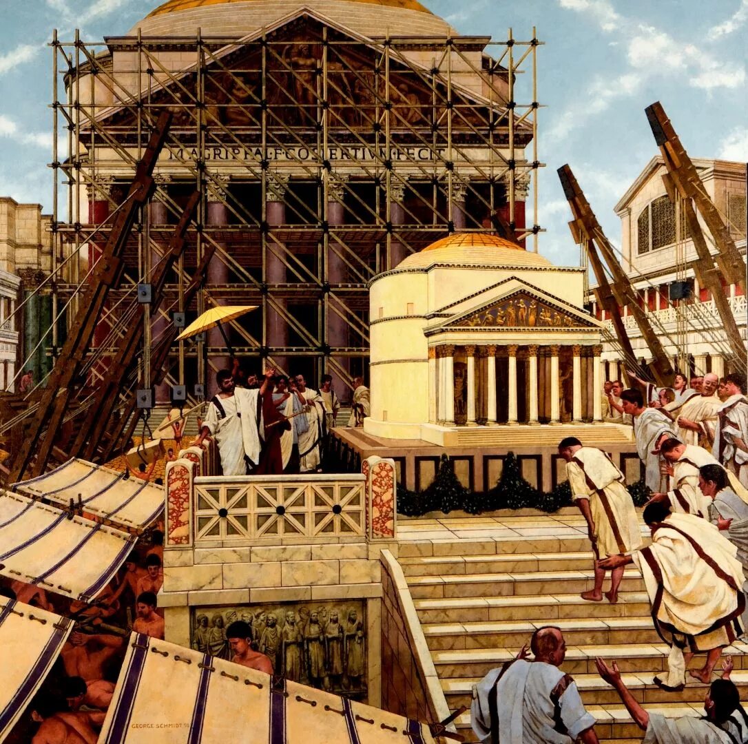 Строительство римлян