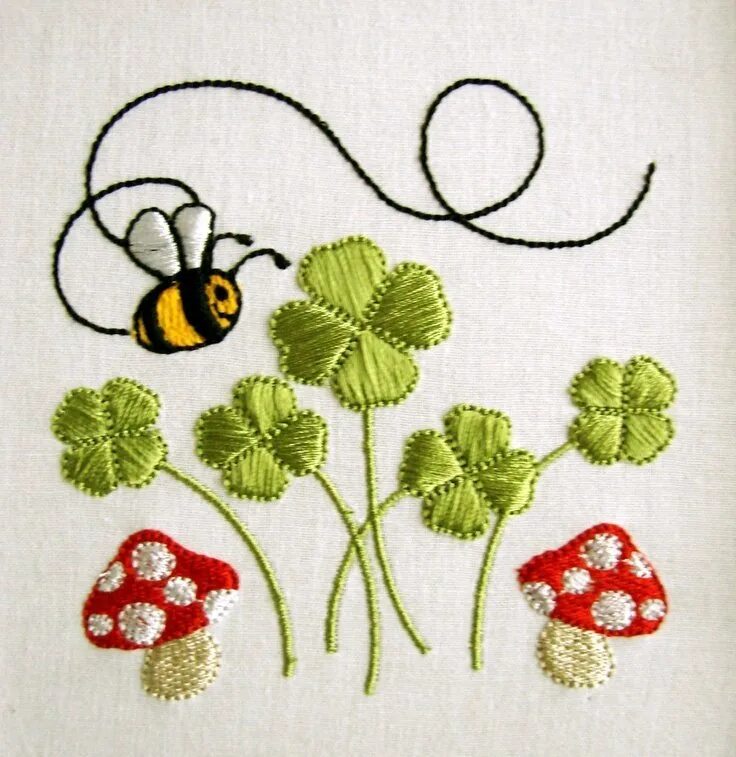 Мотивы для вышивки. Вышивка нитками на ткани. Вышивка простыми стежками. Вышивание нитками на ткани. Как вышить рисунок на ткани.