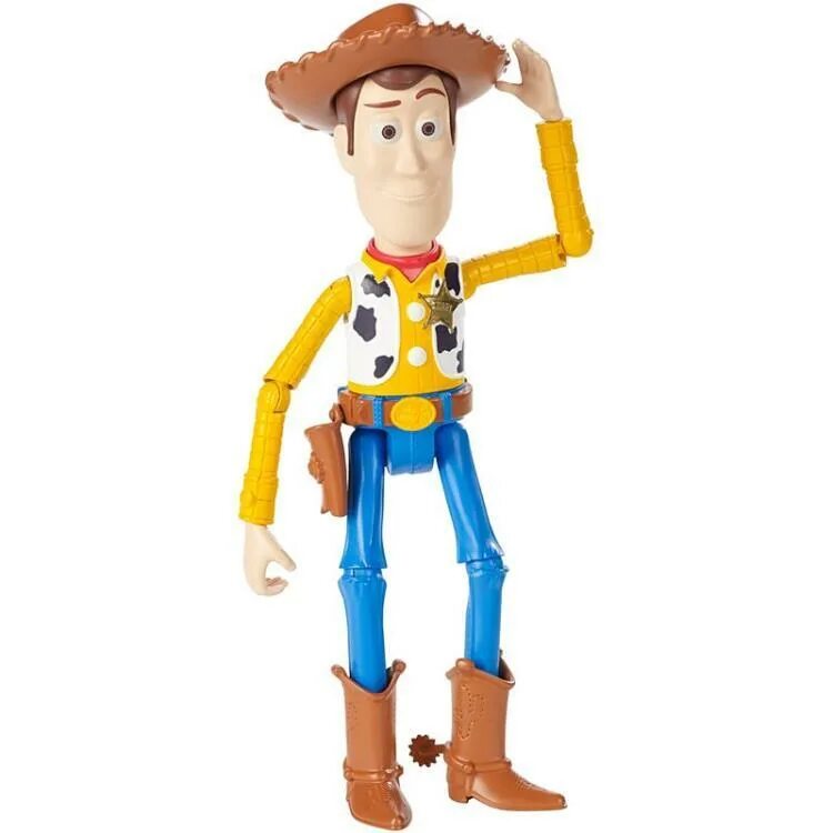 Купить игрушки toys. Фигурка Mattel Toy story 4 - ковбой Вуди gdp68. Шериф Вуди игрушка в Toy story 4. Toy story 4 Вуди фигурка. Игрушка Вуди история игрушек 4.