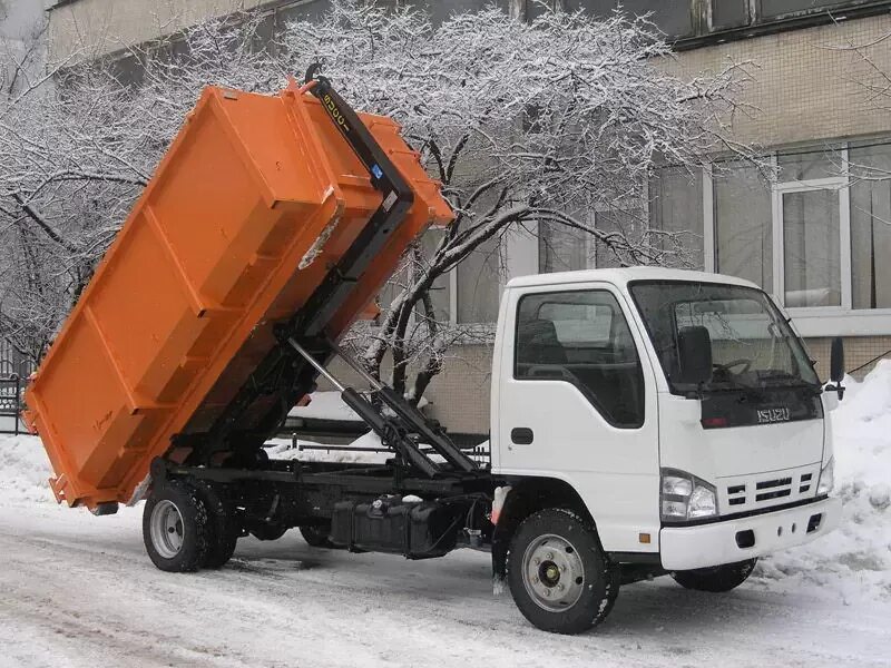 Мультилифт мусоровоз Исузу. Мусоровоз Isuzu nqr75. Isuzu nqr75 мультилифт. Пухто 12 м3.