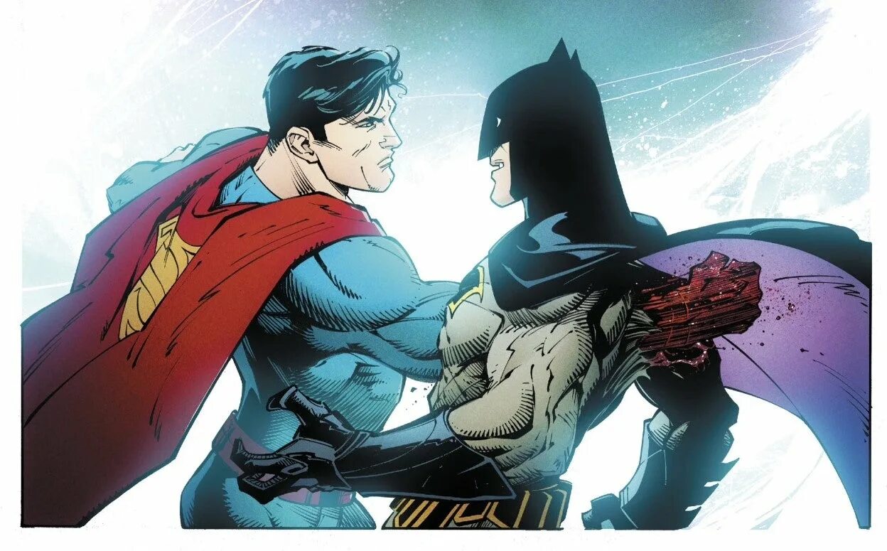 Batman kills. Бэтмен против Супермена комикс. Superman Kills Batman. Грег Капулло Найтвинг. Бэтмен победил Супермена.