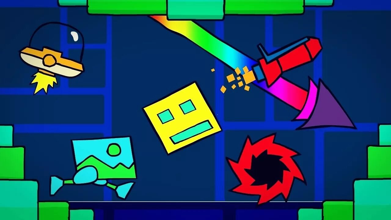 Geometry dash анимация. Геометрии даш 2.2 свинкоптер. 2.2 geometry dash кубы. свинкоптер geometry dash. геометрии дэш герои.