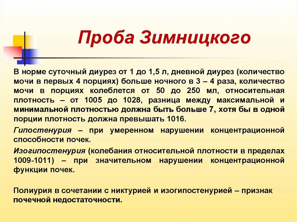 Пробы зимницкого при заболеваниях почек. Проба Зимницкого. Проьа зимницклму. Проба Зимницкого презентация. Проба Зимницкого методика.