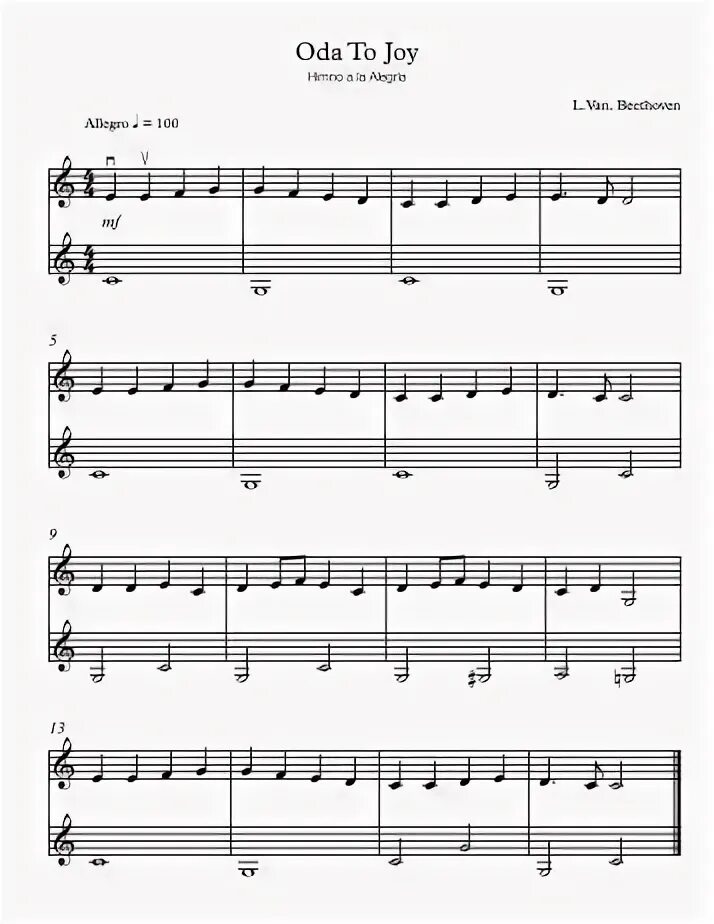 Ode to joy. Ода к радости для блокфлейты. Ode to joy. Ода к радости бетховен ноты для гитары. Ода к радости.
