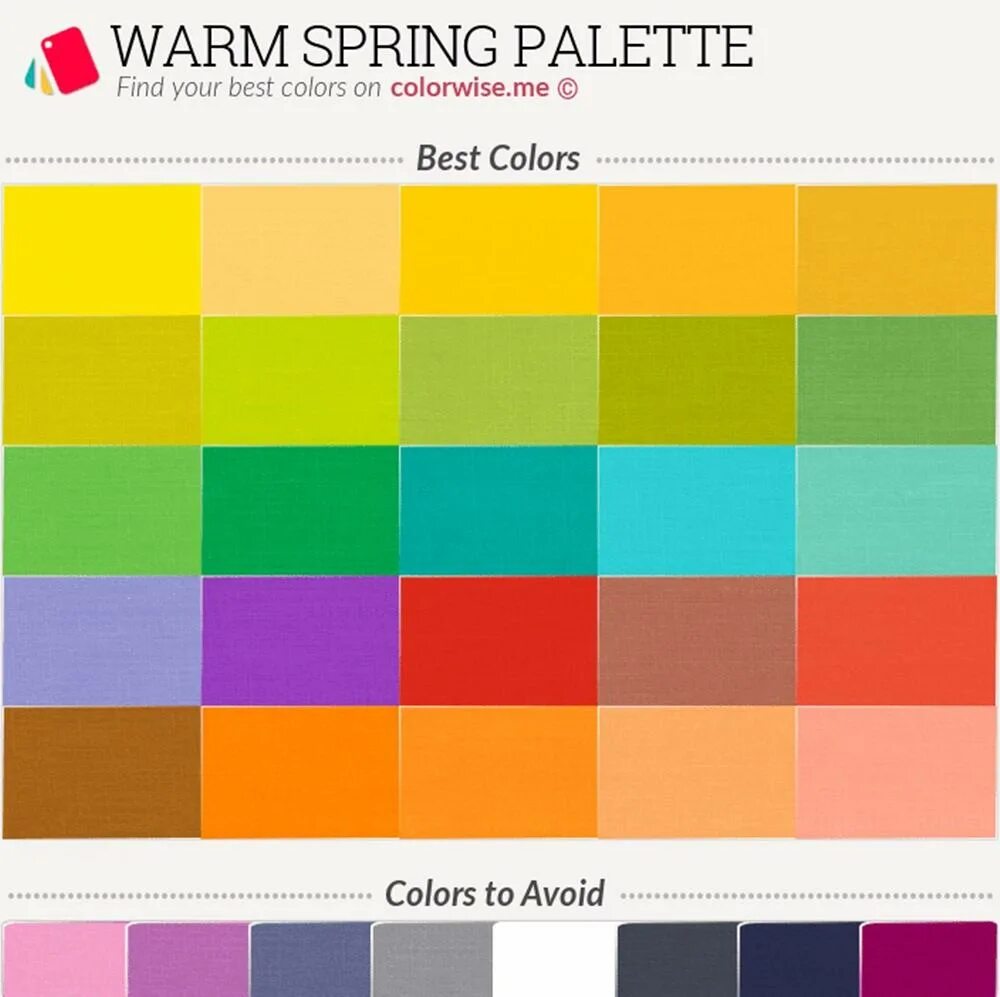 Warm Spring Palette. Spring Color Palette. Цвета для теплой весны. True Spring Color Palette. True spring