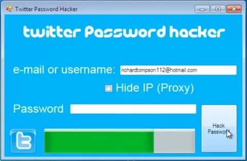 Get password