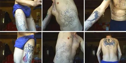 Татуировки которые расплываются