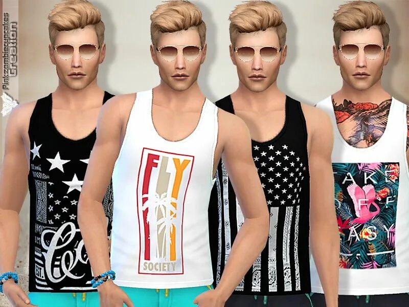 Симс 4 мод sims3pack. Sims 4 tank top male. одежда для симов. симс 4 одежда. симс одежда летняя.