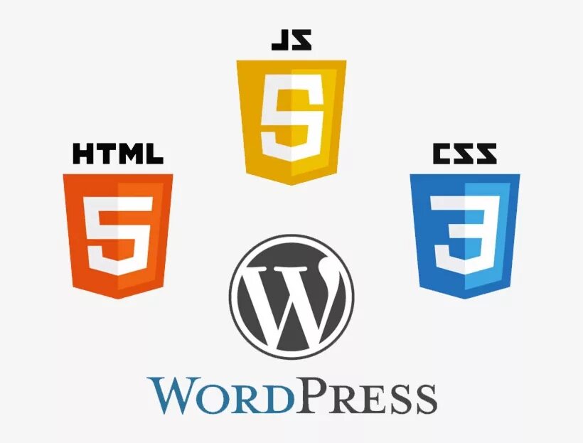 Wp css. Логотип html css. логотип html css js php. html css wordpress. логотип для верстальщика.