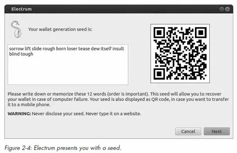 Mnemonic wallet