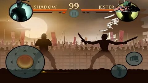 Под названием shadow fight