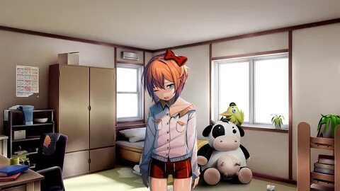 Doki doki literature club hanging