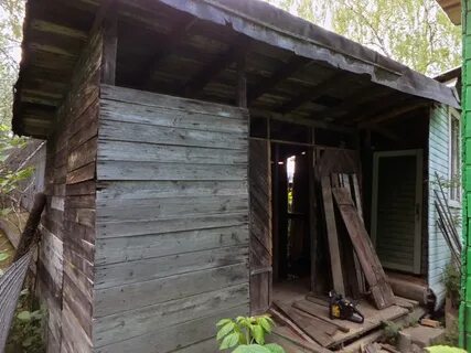 Соседку сарае