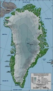 Плотность населения гренландии