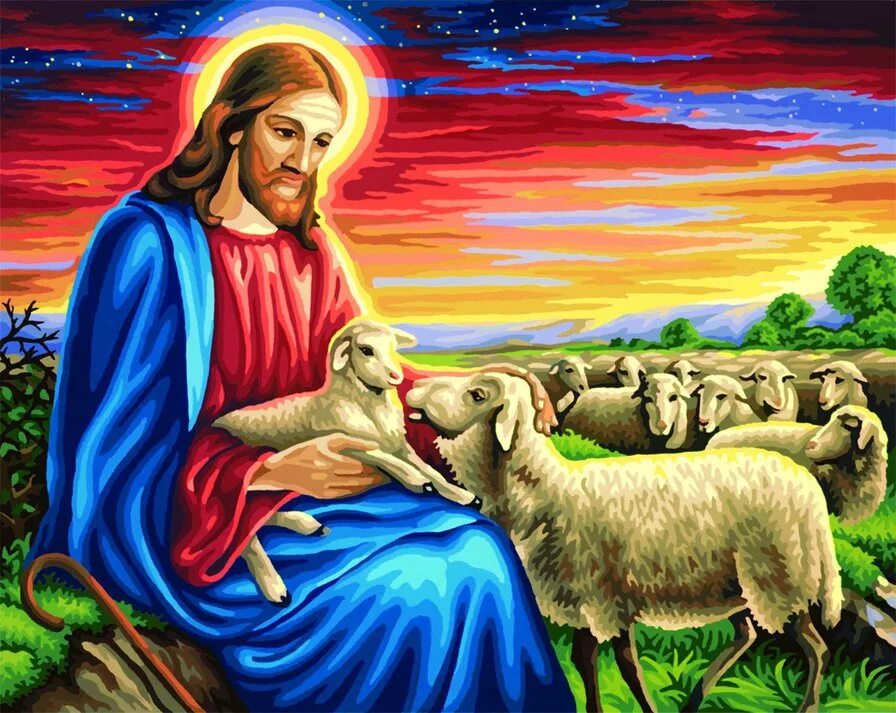 Икона с ягненком