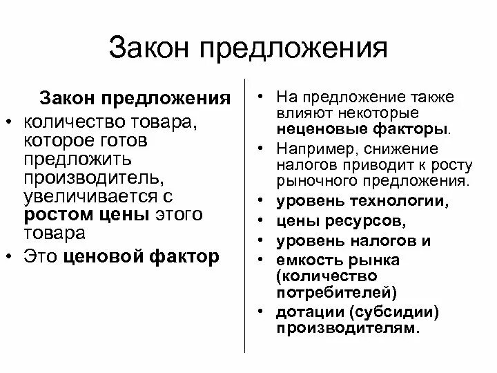 Факторы влияющие на предложение ценовые и неценовые. Закон предложения неценовые факторы предложения. Ценовые и неценовые факторы спроса и предложения. Ценовые и неценовые факторы спроса и предложения таблица.