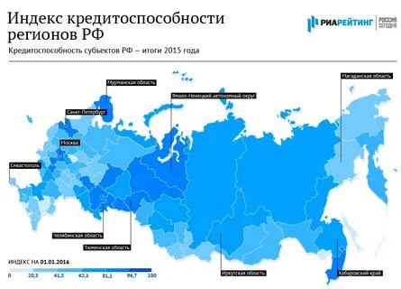 Регионы москвы и питера
