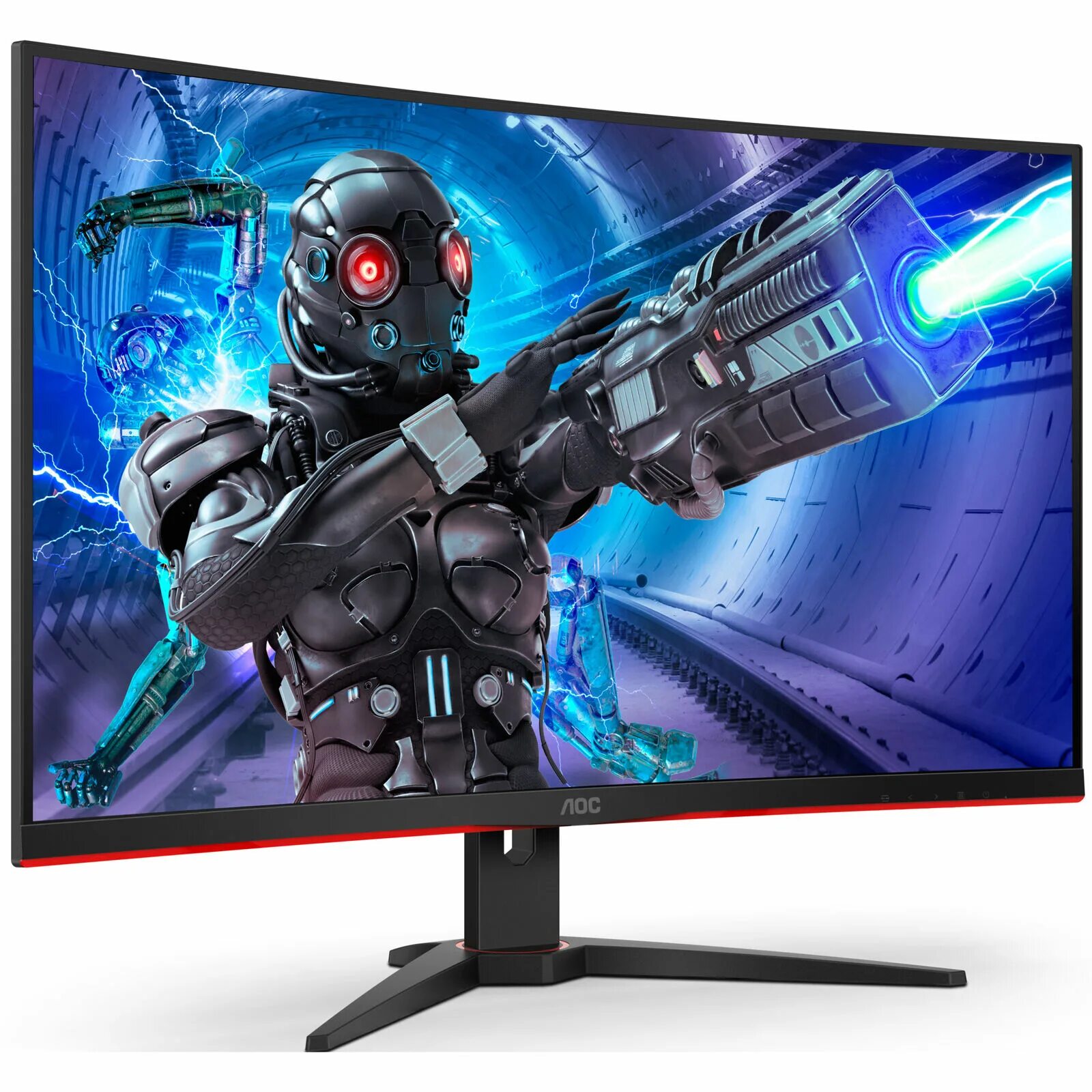 Aoc gaming 240hz. AOC c32g2ze/BK. AOC c32g2ze 32. 31.5" Монитор AOC c32g2ze/BK, 1920x1080, 240 Гц, *va, черный/красный. AOC 240 Hz.