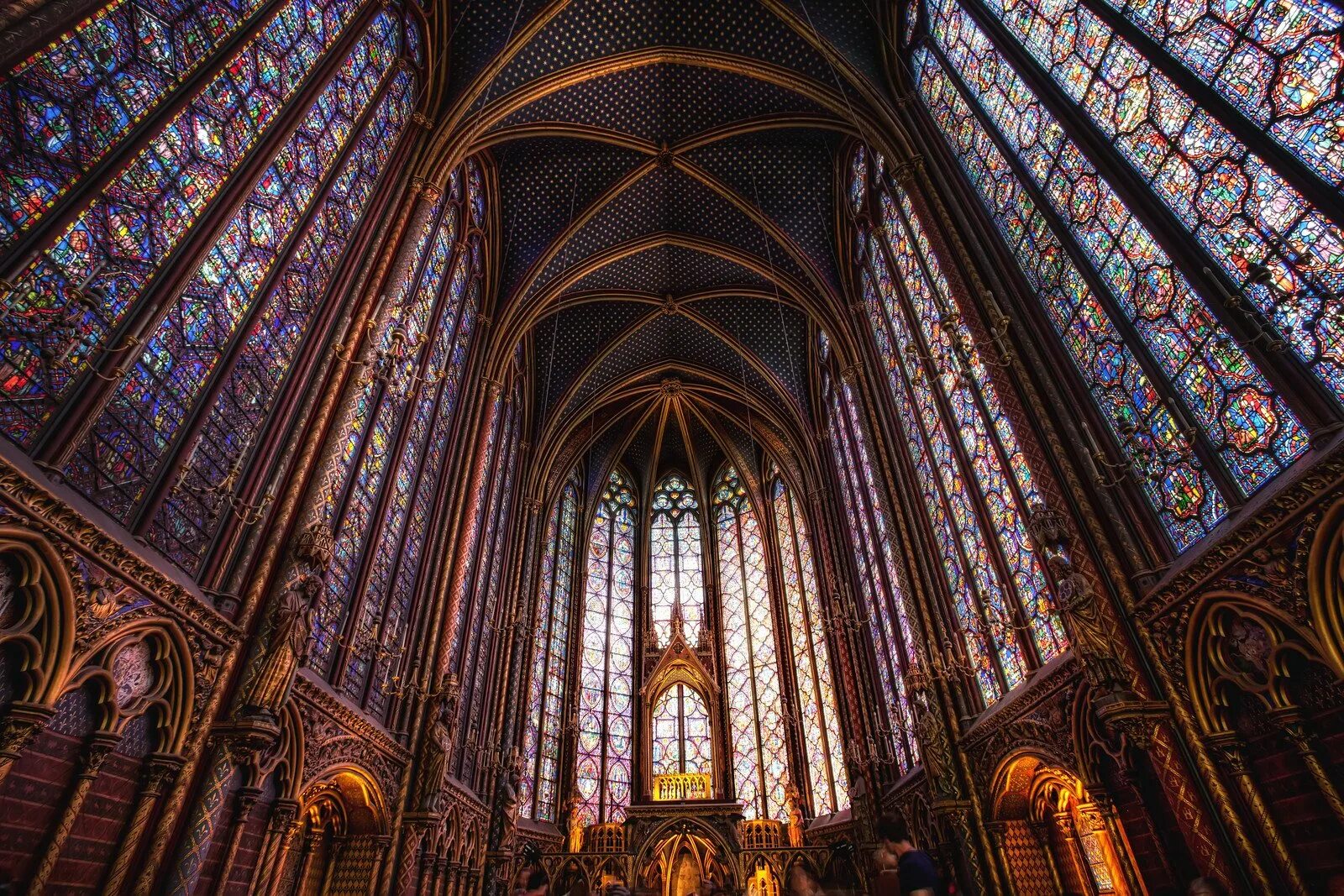 Сент-Шапель в Париже.