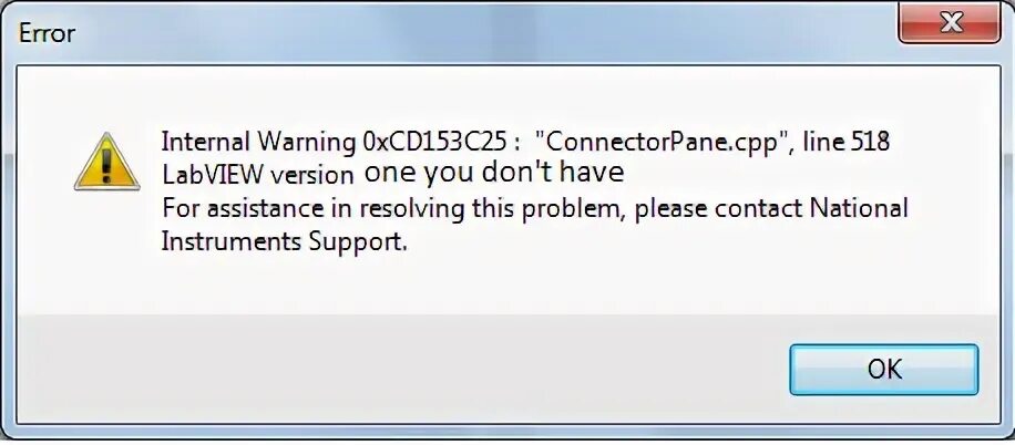 Critical injection failure