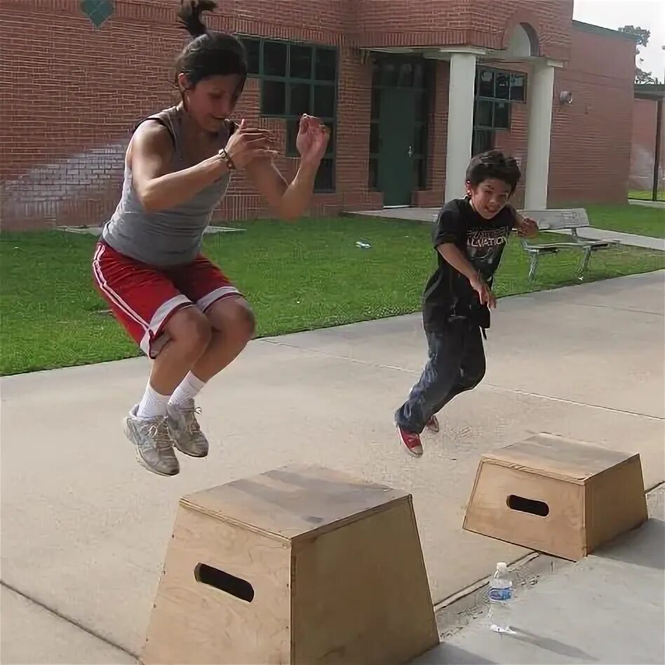 To make a jump. To make a jump