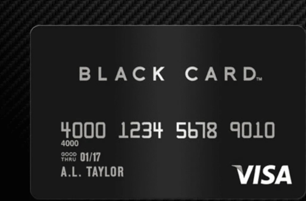 Черная карта что означает. Visa Black Card. Черная карта виза. Черная банковская карта. Черная карта кредитка.